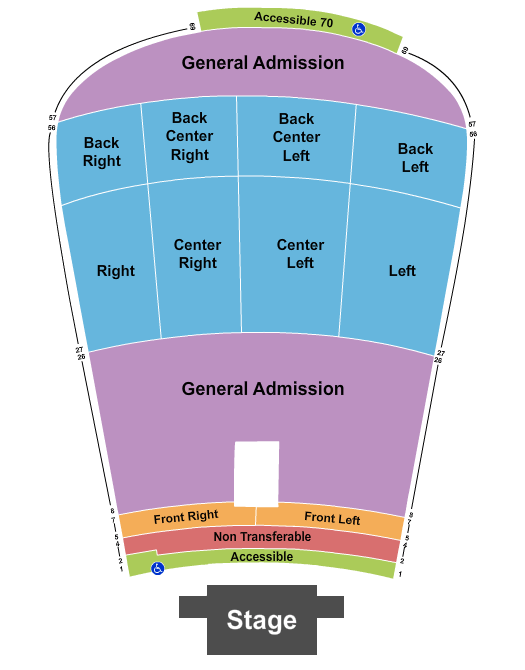 Red Rocks Amphitheatre Kaleo Seating Chart